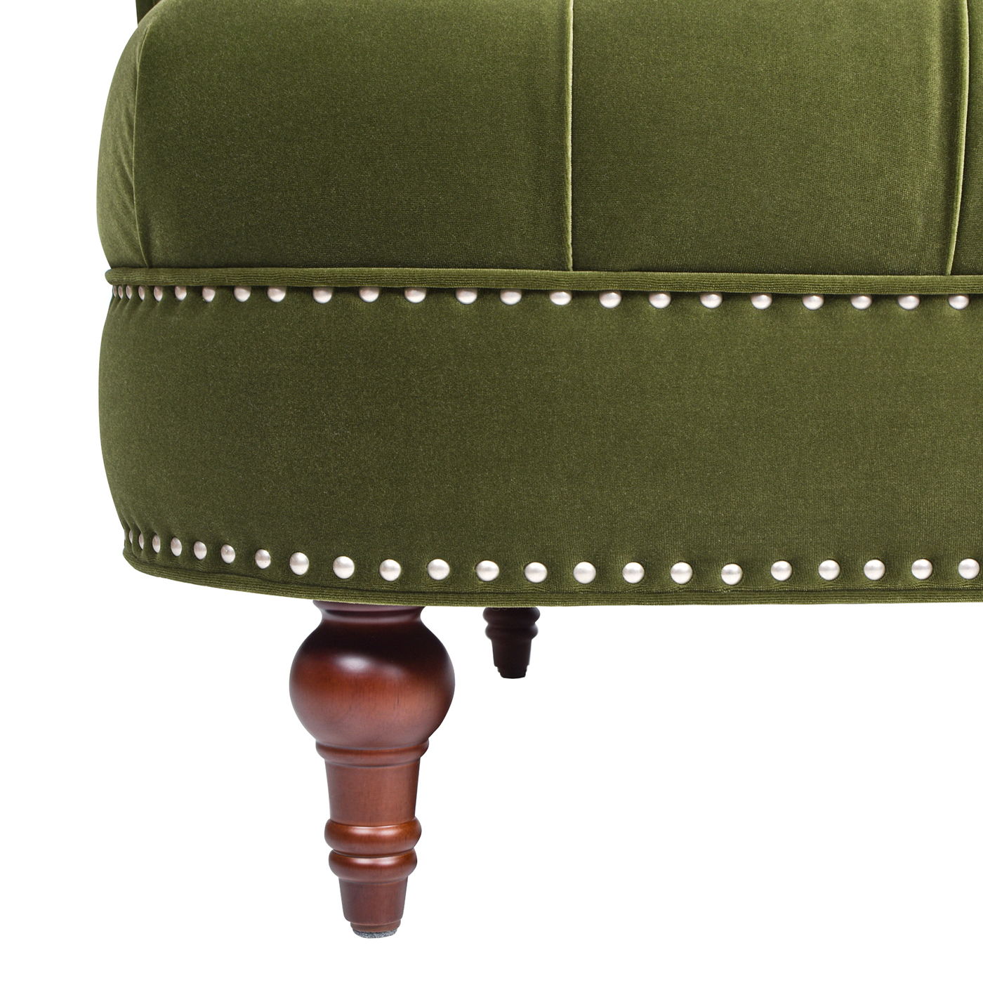La Rosa Victorian Chesterfield Loveseat - Thumbnail 5