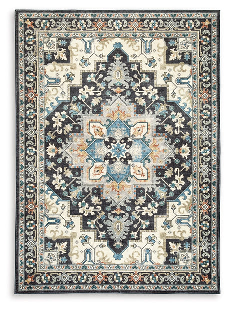 Leningston - Washable Rug Black by Signature Design by Ashley® | Bel Furniture