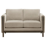 Islington - Upholstered Panel Arm Sofa Set
