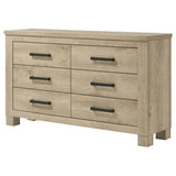 Oakglen - 6-Drawer Bedroom Dresser by Coaster Fine Furniture | Bel Furniture
