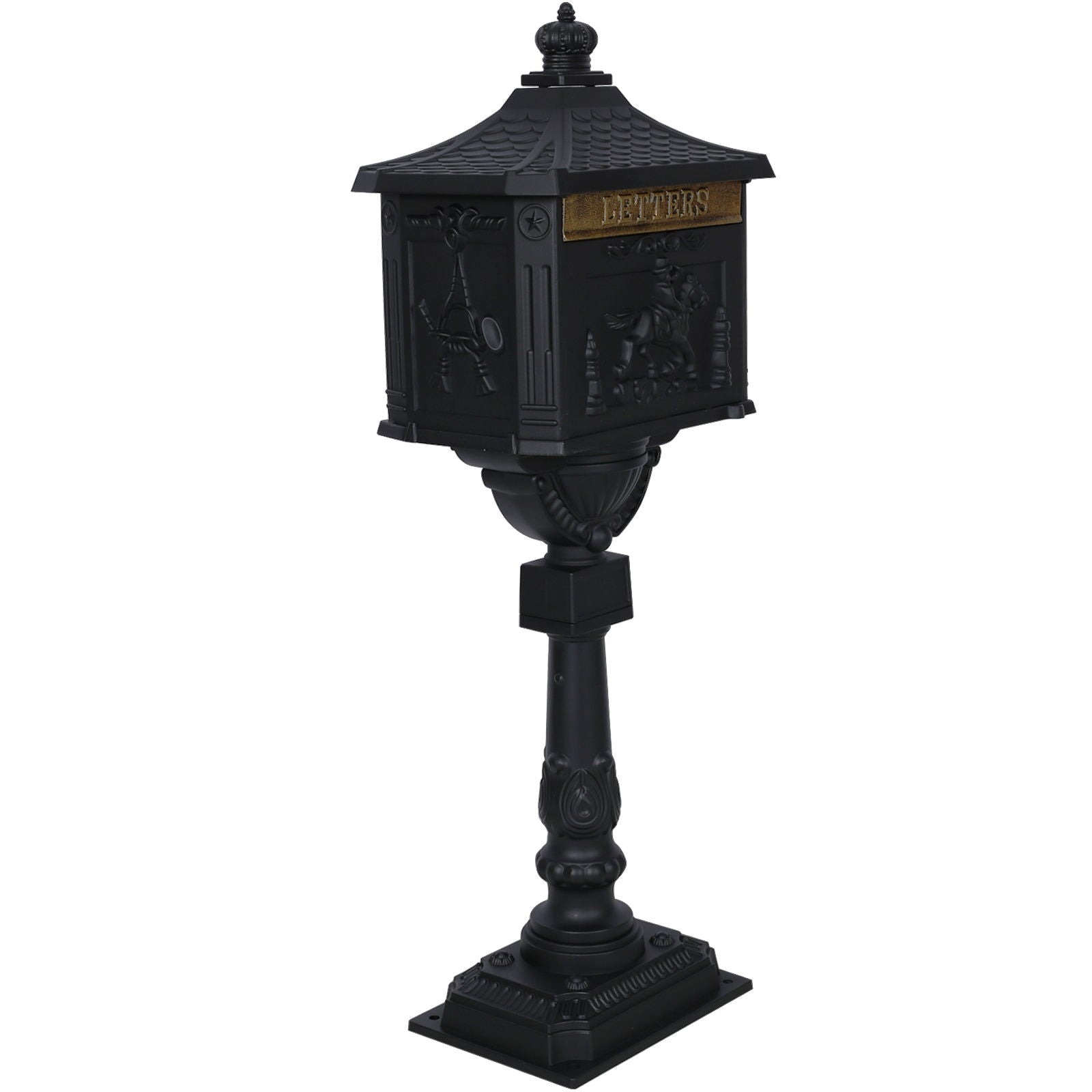 Cast Aluminum Mail Box, Postal Box, Mailbox