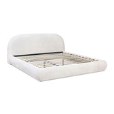 Archie Puffy Grounded - Upholstered Platform Bed