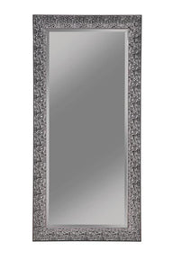 Rollins - Rectangular Floor Mirror Gray by CoasterEveryday | Bel Furniture