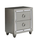 Chloe - Nightstand - Gemstone Silver