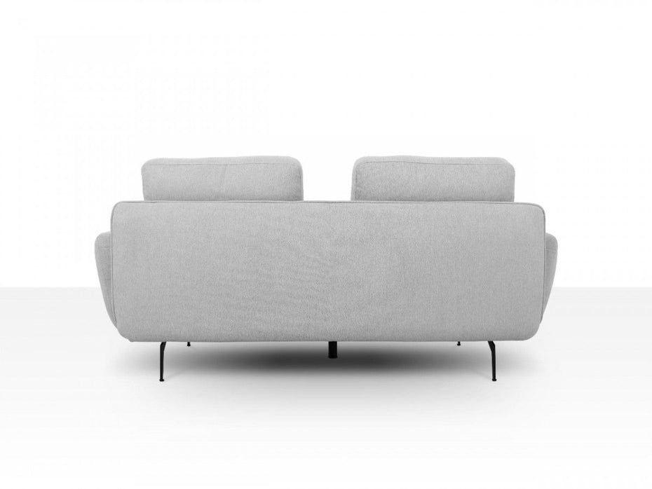 Contempo Retro Loveseat - Light Gray