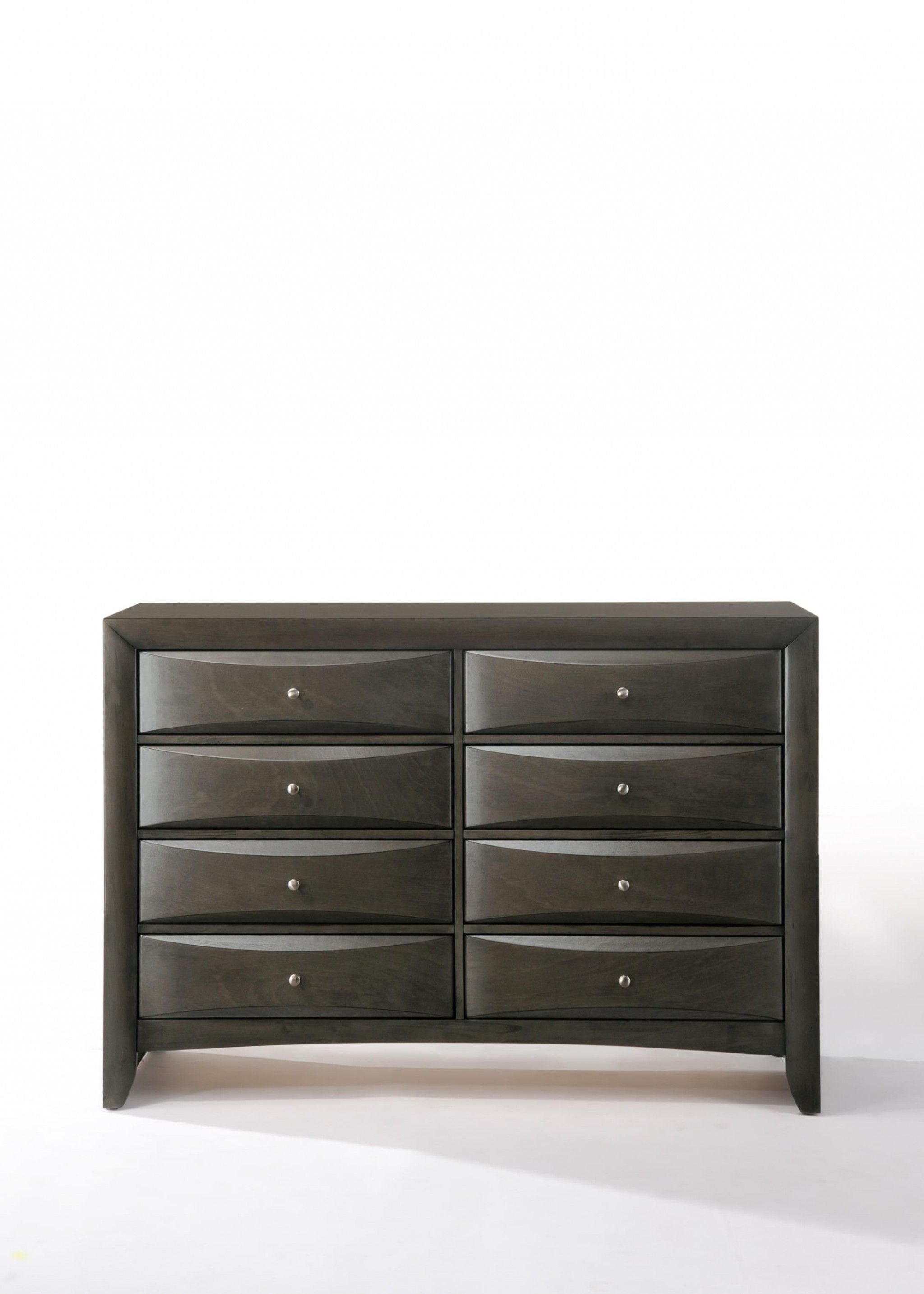 Solid Wood Standard Dresser / Chest - Gray