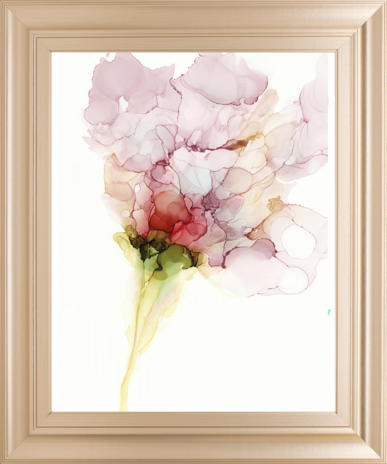 22x26 Flower Passion I By Jennifer Goldberger - Pink