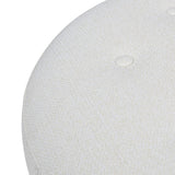 Yolanda - Round Upholstered Accent Ottoman by Jennifer Taylor Home | Bel Furniture