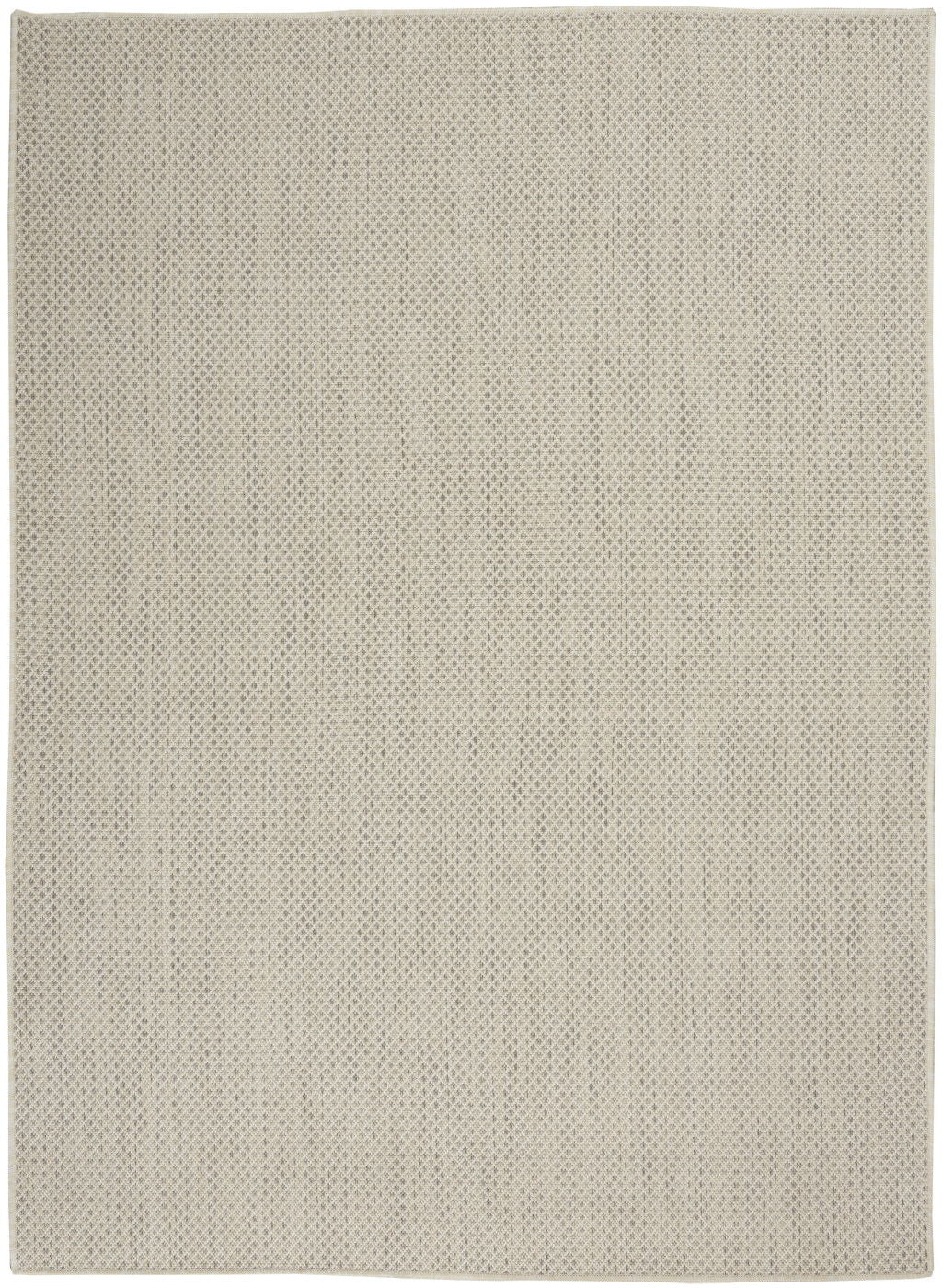 4' X 6' Geometric Power Loom Area Rug - Ivory