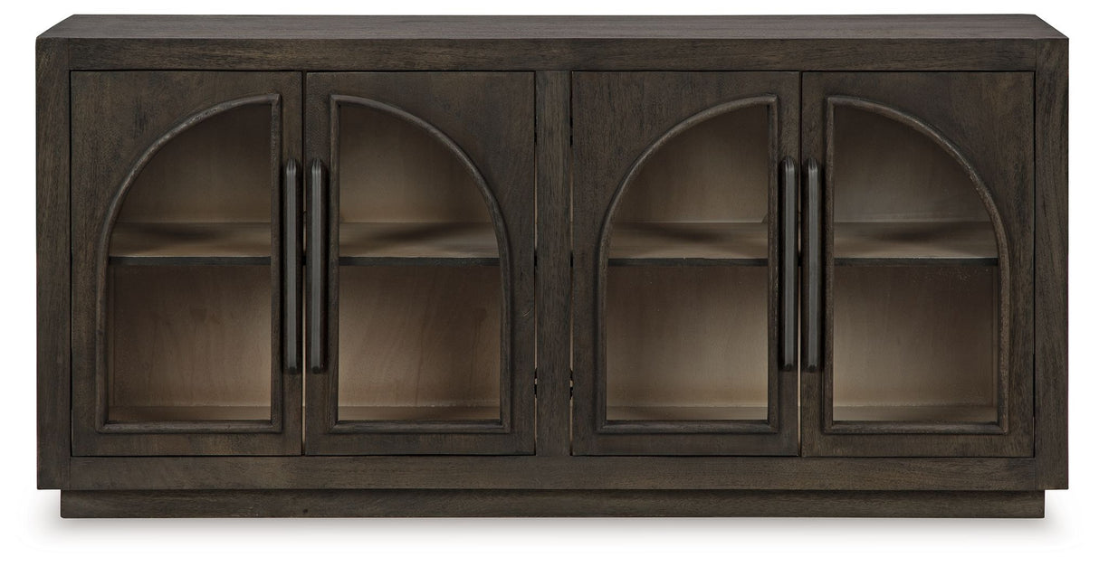 Dreley - Grayish Brown - Accent Cabinet by Signature Design by Ashley® | Bel Furniture
