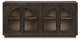 Dreley - Grayish Brown - Accent Cabinet by Signature Design by Ashley® | Bel Furniture