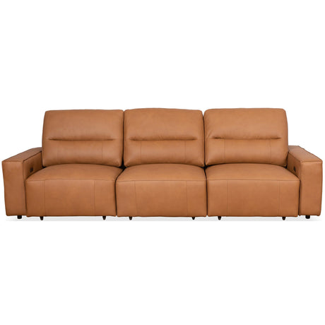 Grant - Triple Power Convertible Sofa - Cognac - view 5