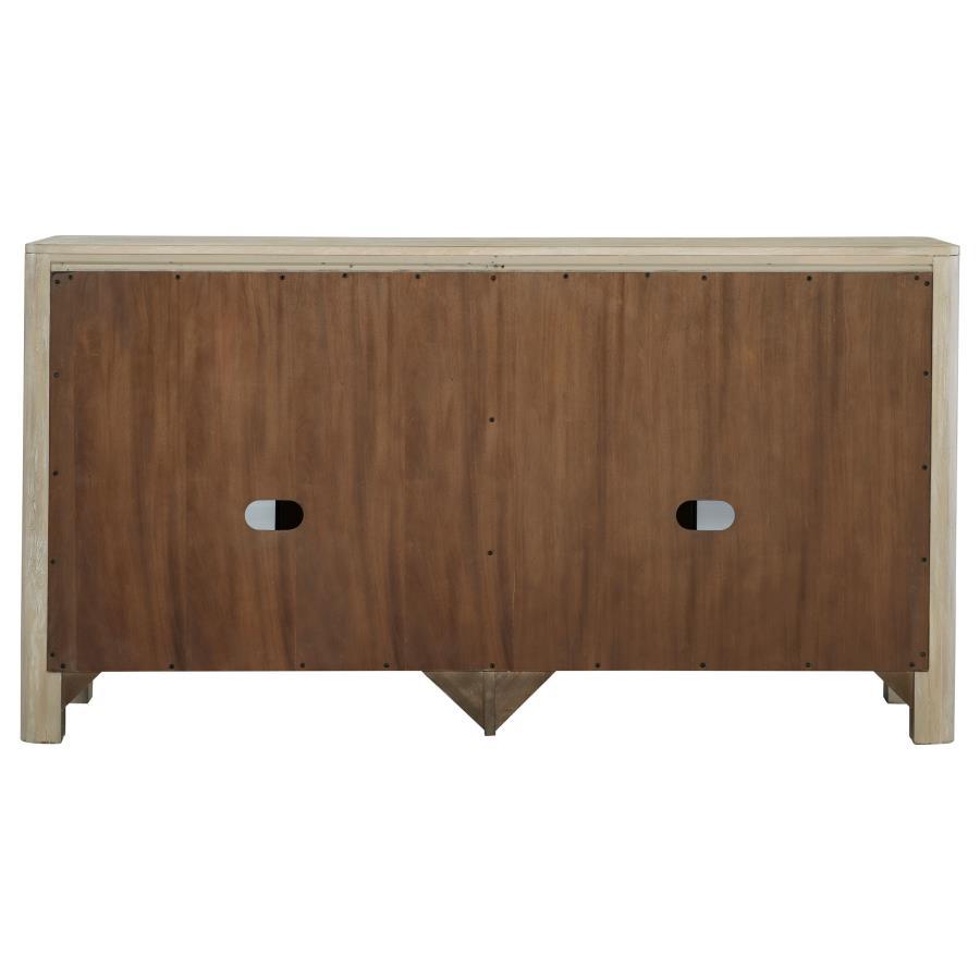 Solano - Sliding Door Dining Sideboard Server - Weathered Mango