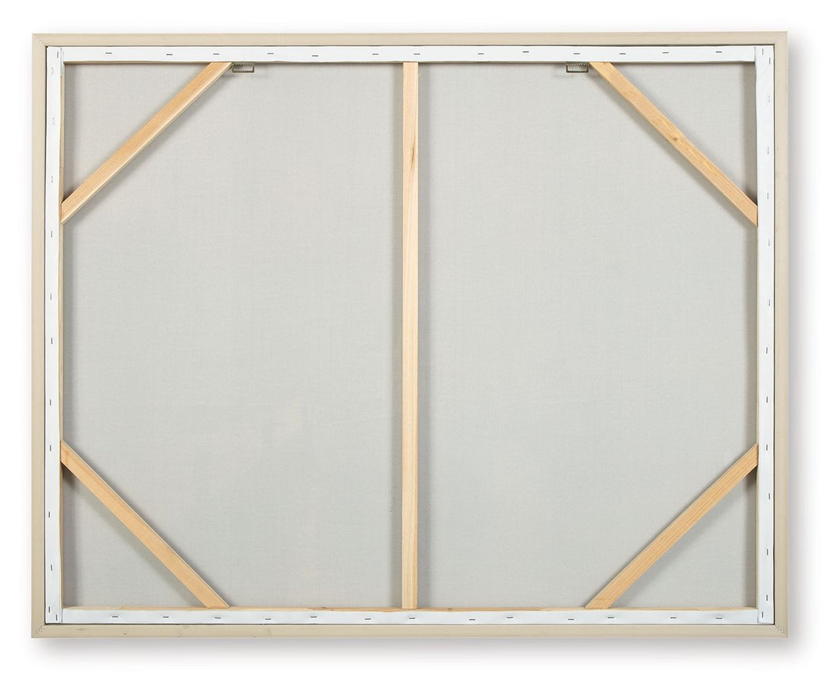 Worthney - Blue / White / Brown - Wall Art by Signature Design by Ashley® | Bel Furniture