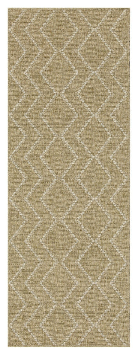 Earth - 5'3" X 7'3" Indoor, Outdoor Area Rug - Jute / White - view 3