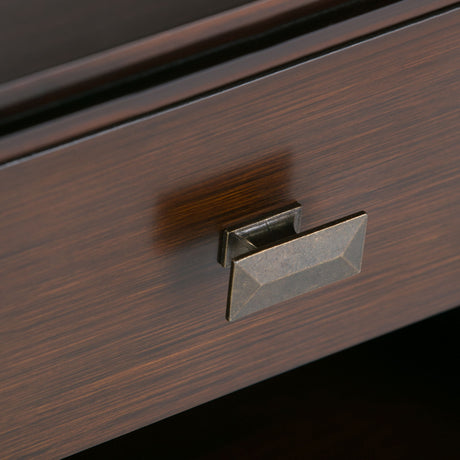 Artisan - Handcrafted Bedside Table by Simpli-Home | Bel Furniture