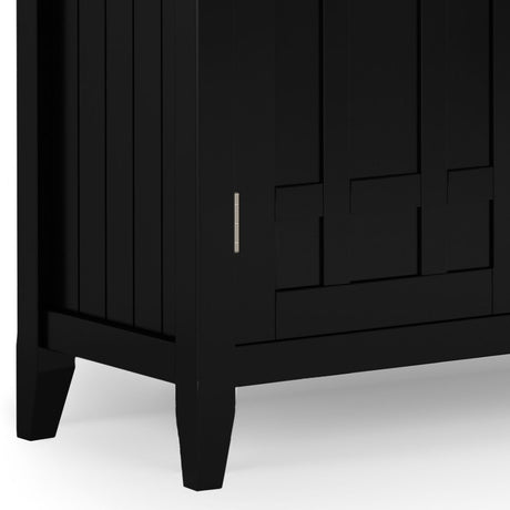 Bedford - Sideboard Buffet And Wine Rack by Simpli-Home | Bel Furniture