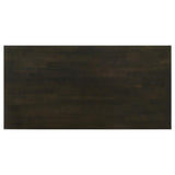 Rachelle - 3 Piece Rectangular Coffee Table Set - Deep Merlot