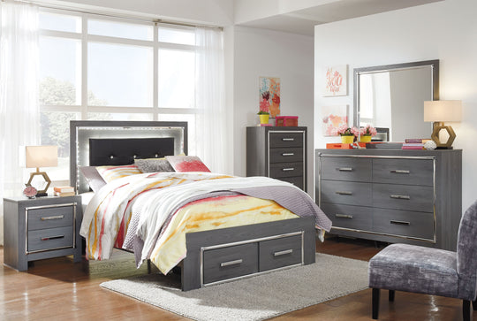 Lodanna - Youth Panel Bedroom Set Gray 2 Drawers by Signature Design by Ashley® | Bel Furniture