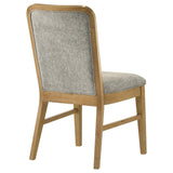 Croyden - Dining Side Chair (Set of 2) - Gray / Weathered Natural