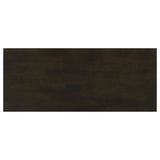 Rachelle - 2-Shelf Wood Entryway Console Table - Deep Merlot