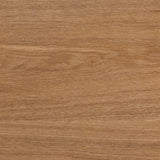 Modern Curved X Base Round Dining Table - English Ash by Walker Edison | Bel Furniture