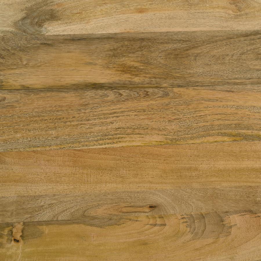 Maverick - Wood Dining Bench - Natural Mango And Black by Coaster Fine Furniture | Bel Furniture