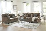 Stonemeade - Living Room Set Dark Brown 2 Pc. Sofa Chaise, Loveseat by Signature Design by Ashley® | Bel Furniture