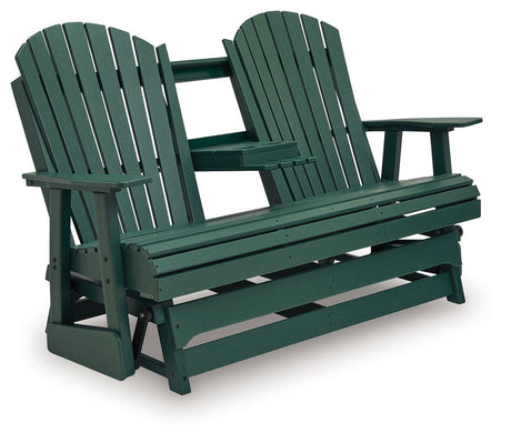 Shell Beach - Loveseat Glider - Green - view 3