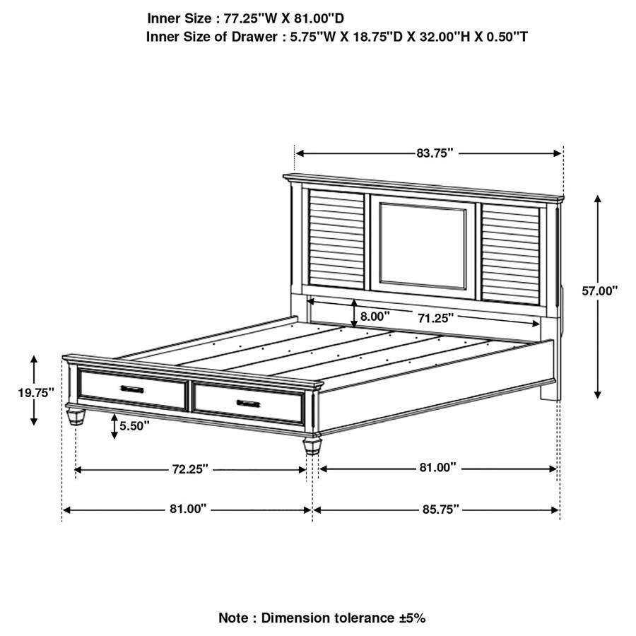 Franco - Storage Bed