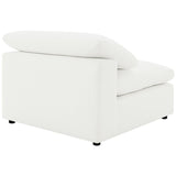 Raleigh - Boucle Upholstered Armless Chair - Ivory by Coaster Fine Furniture | Bel Furniture
