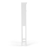 Acadian - Space Saver Cabinet - Pure White by Simpli-Home | Bel Furniture