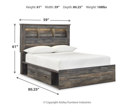 Drystan - Panel Bookcase Bed - view 19