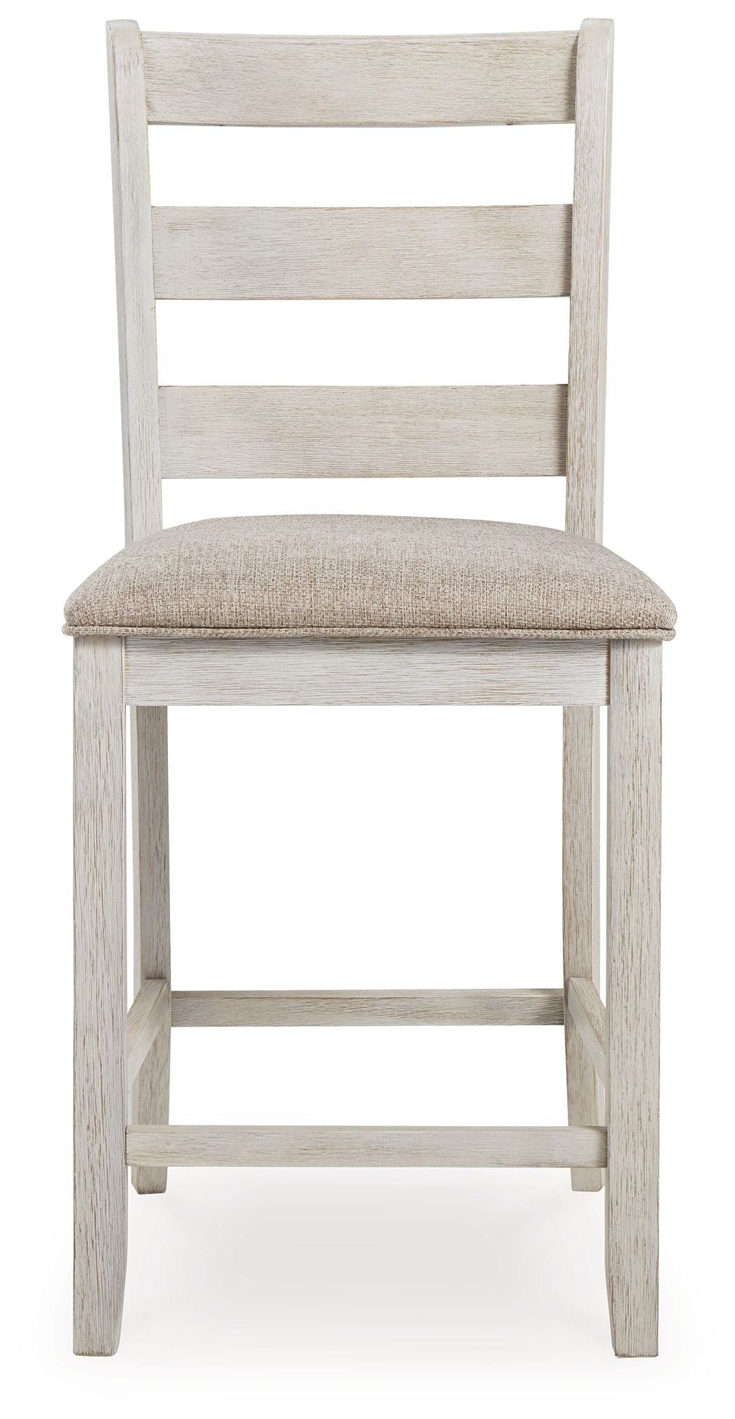 Skempton - White - Upholstered Barstool (Set of 2) by Signature Design by Ashley® | Bel Furniture