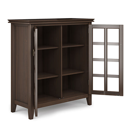 Artisan - Handcrafted Medium Storage Cabinet by Simpli-Home | Bel Furniture