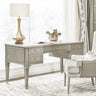 Dauphin - 5 Drawer Executive Desk by Jennifer Taylor Home | Bel Furniture