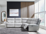 Social Pointe - Reclining Sectional by Signature Design by Ashley® | Bel Furniture