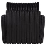 Sarco - Corduroy Upholstered Swivel Accent Arm Chair