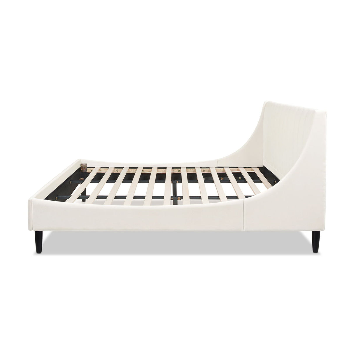 Aspen - Vertical Tufted Modern Headboard Platform Bed Set by Jennifer Taylor Home | Bel Furniture