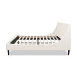 Aspen - Vertical Tufted Modern Headboard Platform Bed Set by Jennifer Taylor Home | Bel Furniture