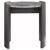 Gladstone - Round Faux Marble Top Table by Coaster Fine Furniture | Bel Furniture