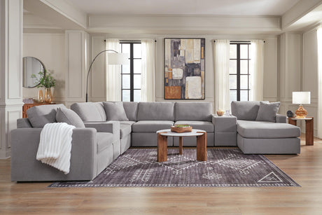 Modmax - Sectional - Granite - view 76