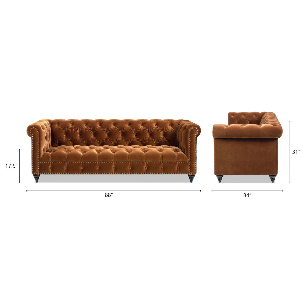 Alto - Tufted Chesterfield Sofa