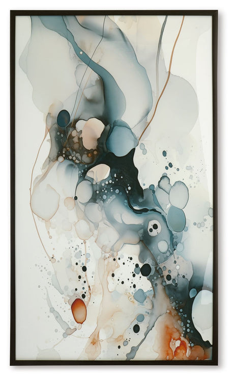 Foxenburg - Blue / Amber / White - Wall Art by Signature Design by Ashley® | Bel Furniture