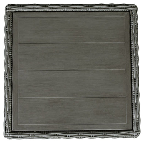 Elite Park - Gray - Square End Table by Signature Design by Ashley® | Bel Furniture