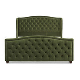 Marcella - Upholstered Shelter Headboard Bed Set