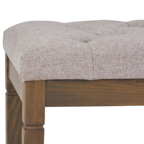 Waverly - Upholstered Tufted Ottoman Bench - view 11
