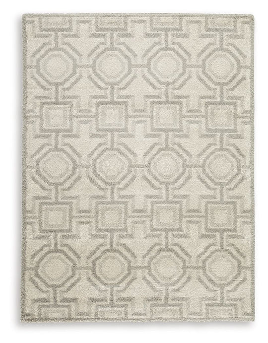 Maconville - Rug Beige 5' x 7' by Signature Design by Ashley® | Bel Furniture