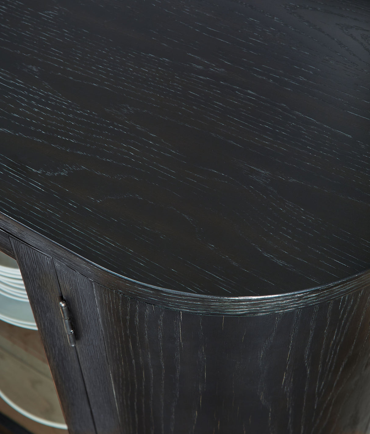 Rowanbeck - Black - Dining Room Server by Signature Design by Ashley® | Bel Furniture