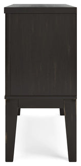 Galliden - Black - Dining Room Server by Signature Design by Ashley® | Bel Furniture